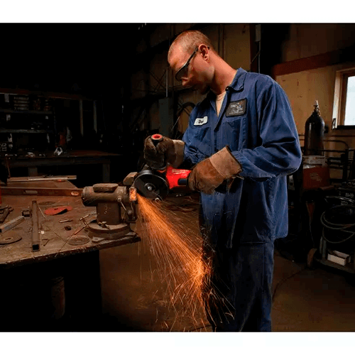 Miniamoladora Batería. MILWAUKEE M18 CAG125XPD-502. | Herramientas a batería