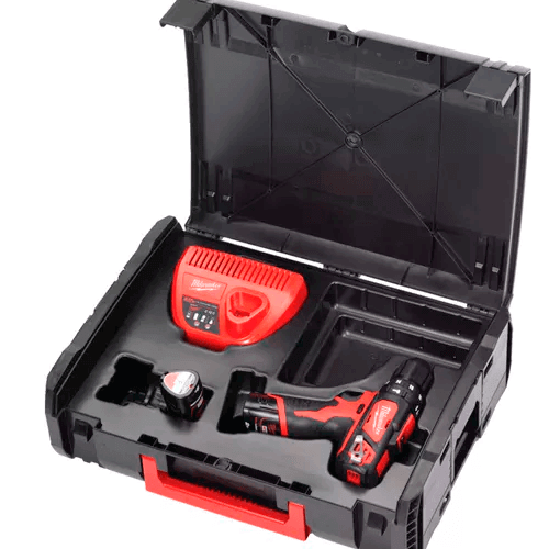 Taladro Percutor. MILWAUKEE modelo M12 BPD-202C. | Herramientas a batería