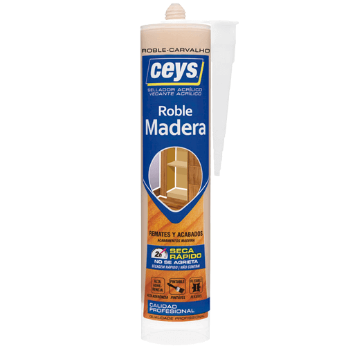 Masilla acrílica CEYS Sellaceys madera. | Siliconas y Selladores