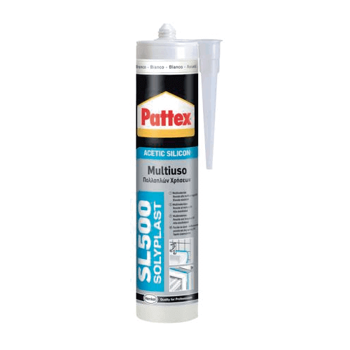 Silicona ácida Pattex SL-500. | Siliconas y Selladores