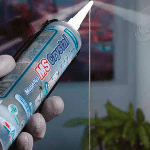 Polímero MS Mapei Mapeflex Crystal. | Siliconas y Selladores