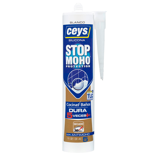 Silicona CEYS Stop Moho Xpress. | Siliconas y Selladores